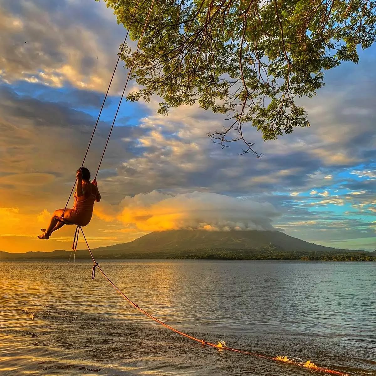 Playa el mango isla de ometepe Hostal Eden